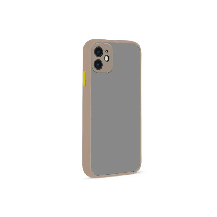 Newface iPhone 12 Kılıf Montreal Silikon Kapak - Pembe