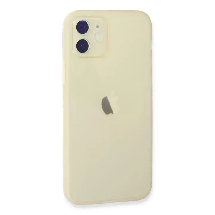 Newface iPhone 12 Kılıf Puma Silikon - Gold