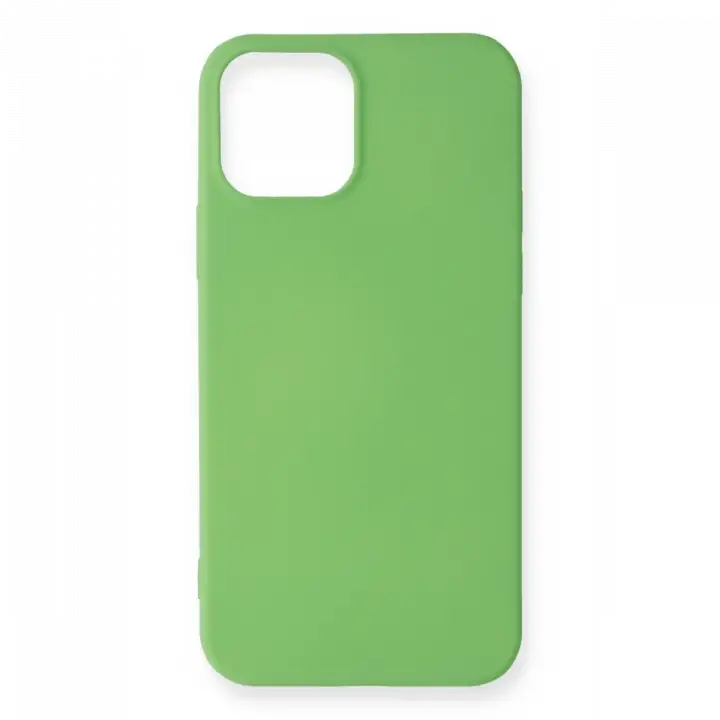 Newface iPhone 12 Mini Kılıf First Silikon - Yeşil