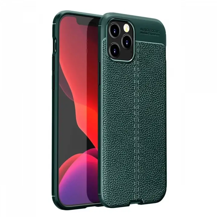 Newface Apple iPhone 12 Pro Kılıf Auto Focus Kapak - Yeşil