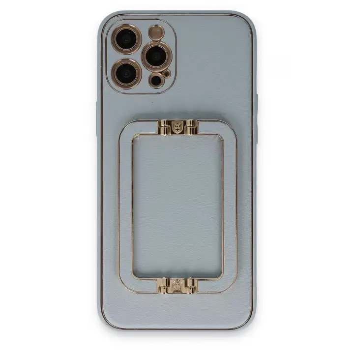 Newface Apple iPhone 12 Pro Kılıf Coco Elit Kapak - Turkuaz