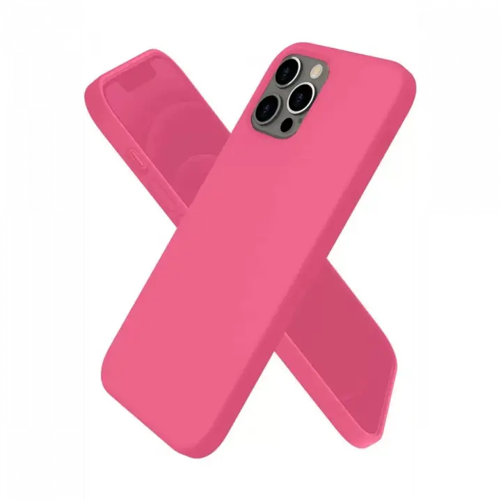 Newface Apple iPhone 12 Pro Kılıf First Silikon - Pembe
