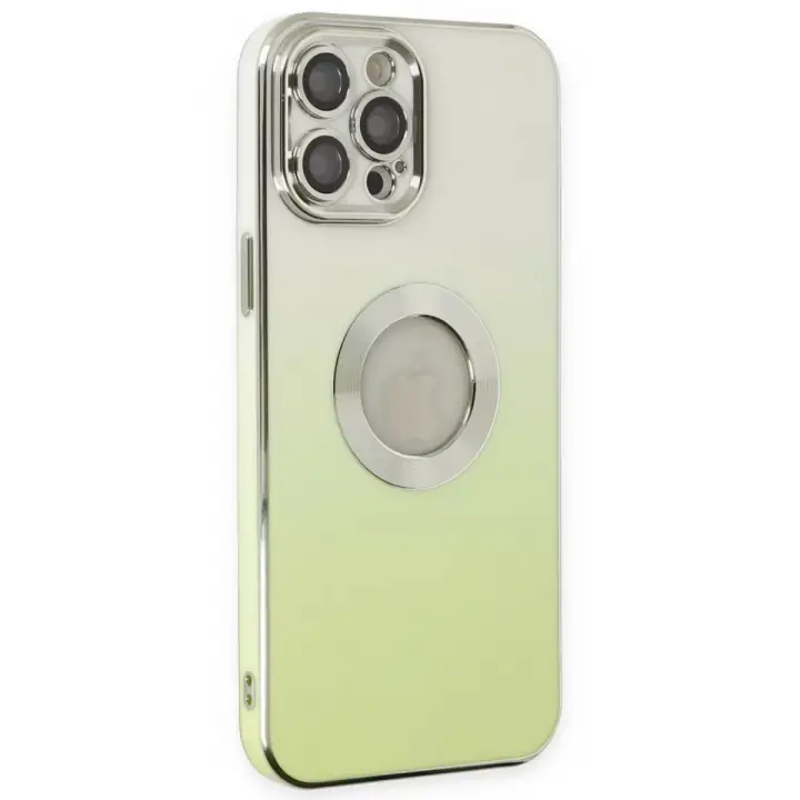 Newface Apple iPhone 12 Pro Max Kılıf Best Silikon - Yeşil