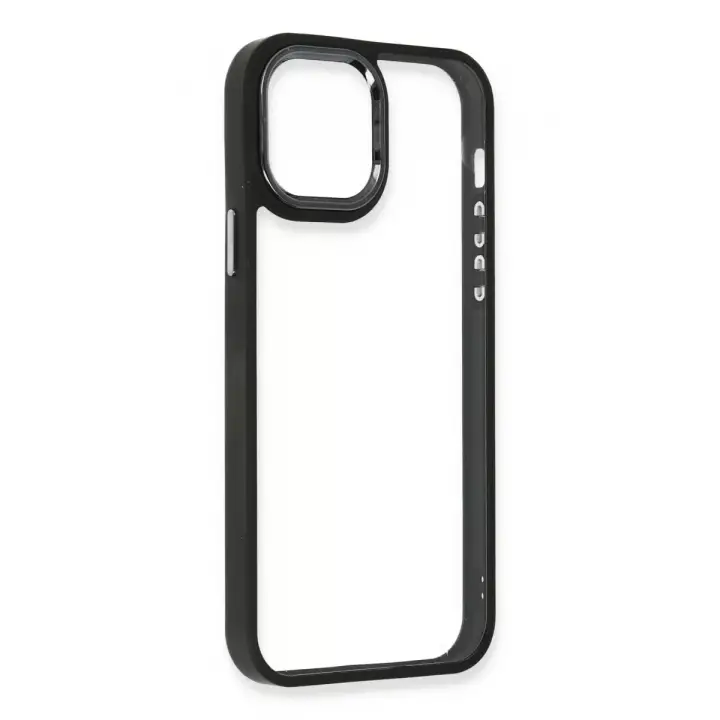 Newface Apple iPhone 12 Pro Max Kılıf Dora Kapak - Siyah