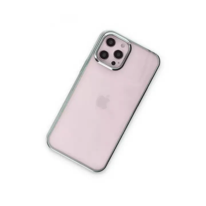 Newface Apple iPhone 12 Pro Max Kılıf Element Silikon - Yeşil