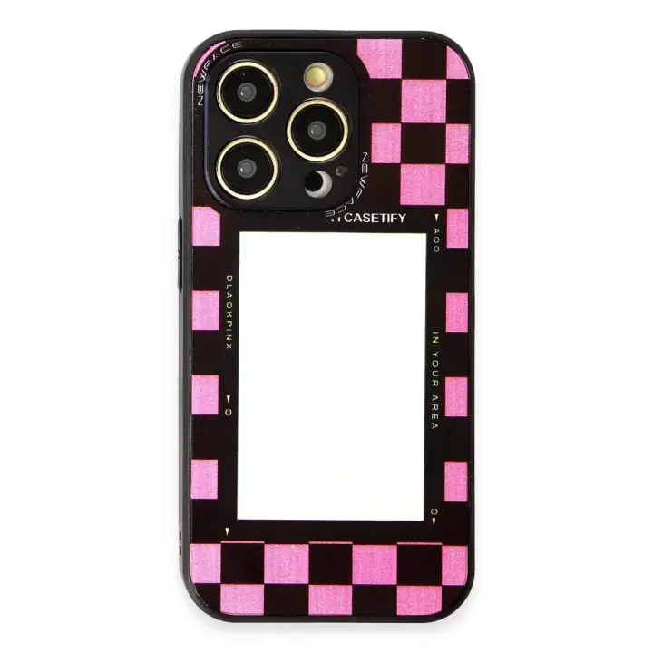 Newface iPhone 12 Pro Max Kılıf Mirror Desenli Kapak - Mirror - 8