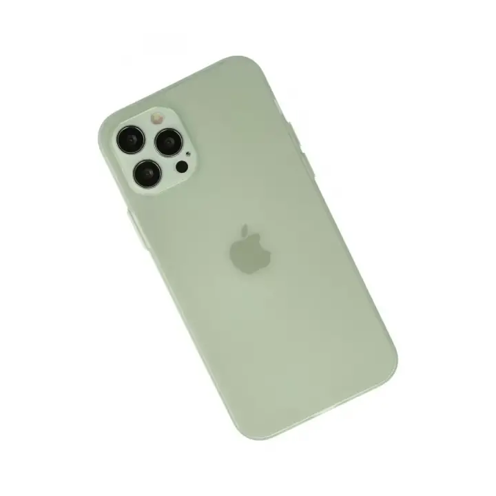 Newface Apple iPhone 12 Pro Max Kılıf Puma Silikon - Açık Yeşil