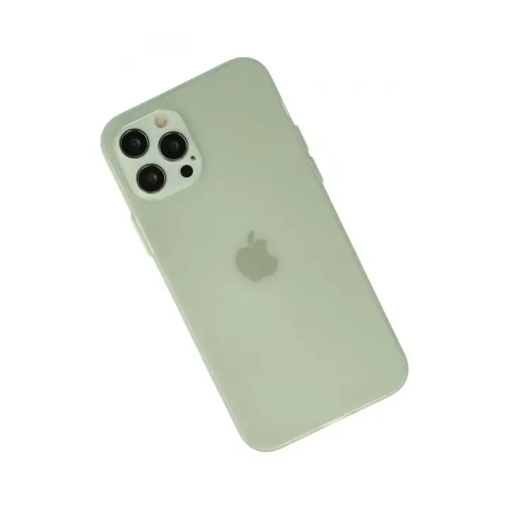 Newface iPhone 12 Pro Max Kılıf Puma Silikon - Açık Yeşil