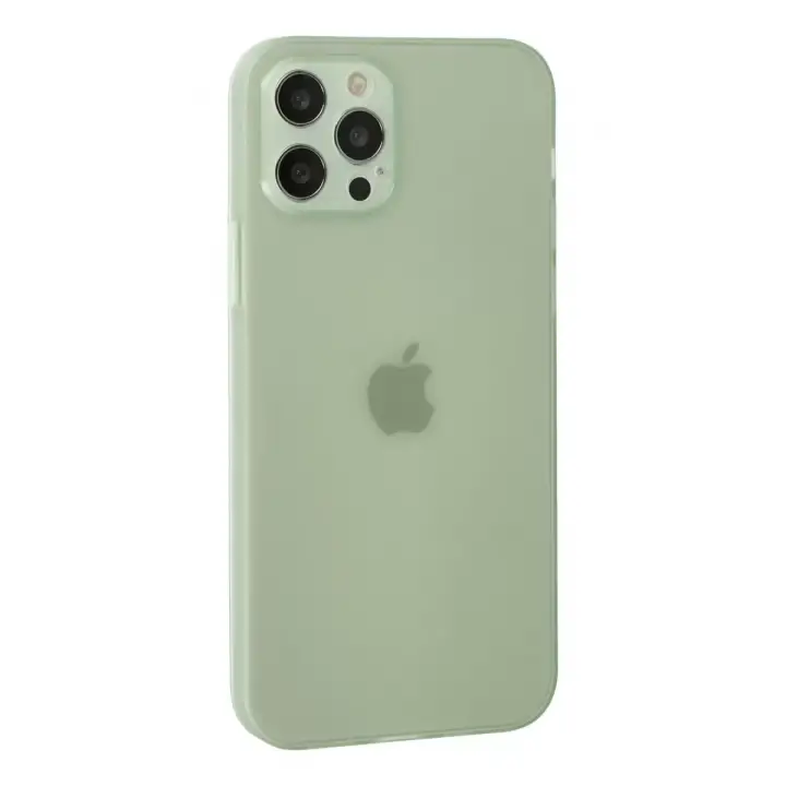 Newface iPhone 12 Pro Max Kılıf Puma Silikon - Açık Yeşil