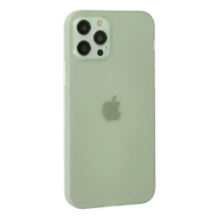 Newface Apple iPhone 12 Pro Max Kılıf Puma Silikon - Açık Yeşil
