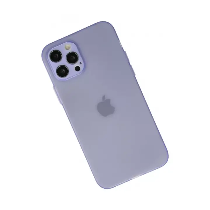 Newface Apple iPhone 12 Pro Max Kılıf Puma Silikon - Mor