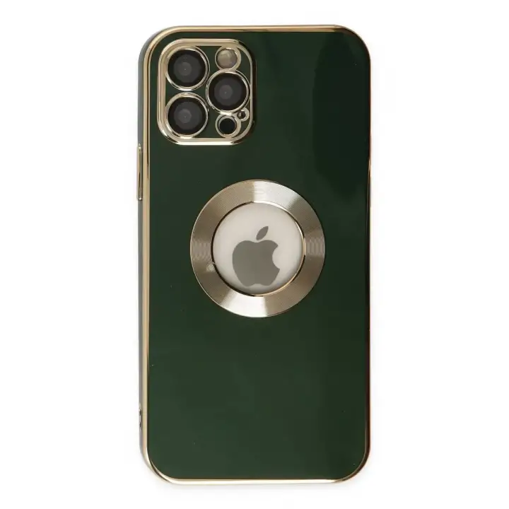 Newface Apple iPhone 12 Pro Max Kılıf Store Silikon - Yeşil