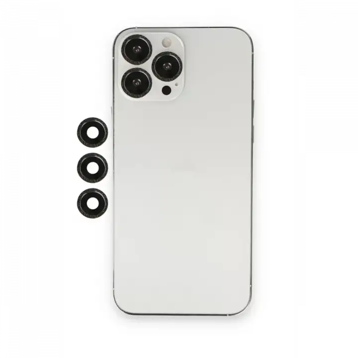 Newface iPhone 12 Pro Shine Kamera Lens - Siyah