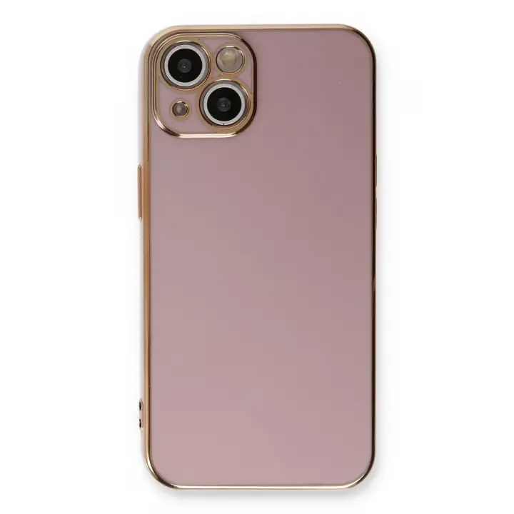 Newface iPhone 13 Kılıf Volet Silikon - Mor