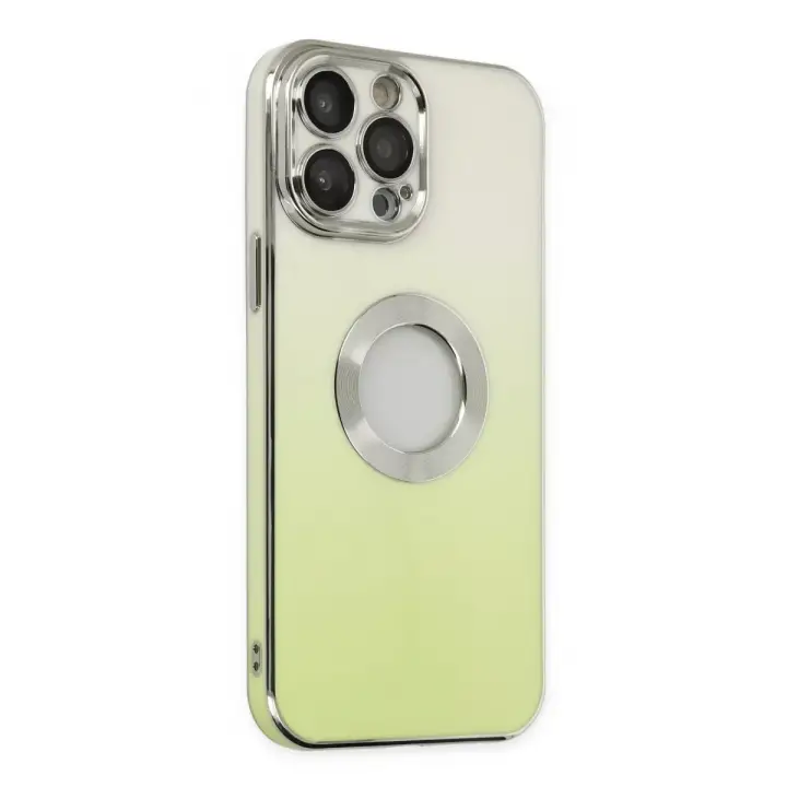 Newface Apple iPhone 13 Pro Kılıf Best Silikon - Yeşil