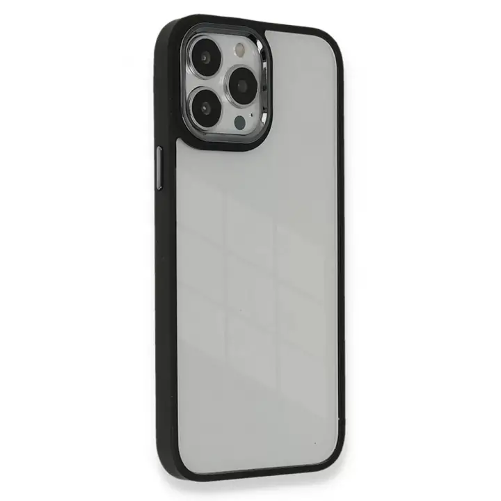 Newface Apple iPhone 13 Pro Kılıf Dora Kapak - Siyah