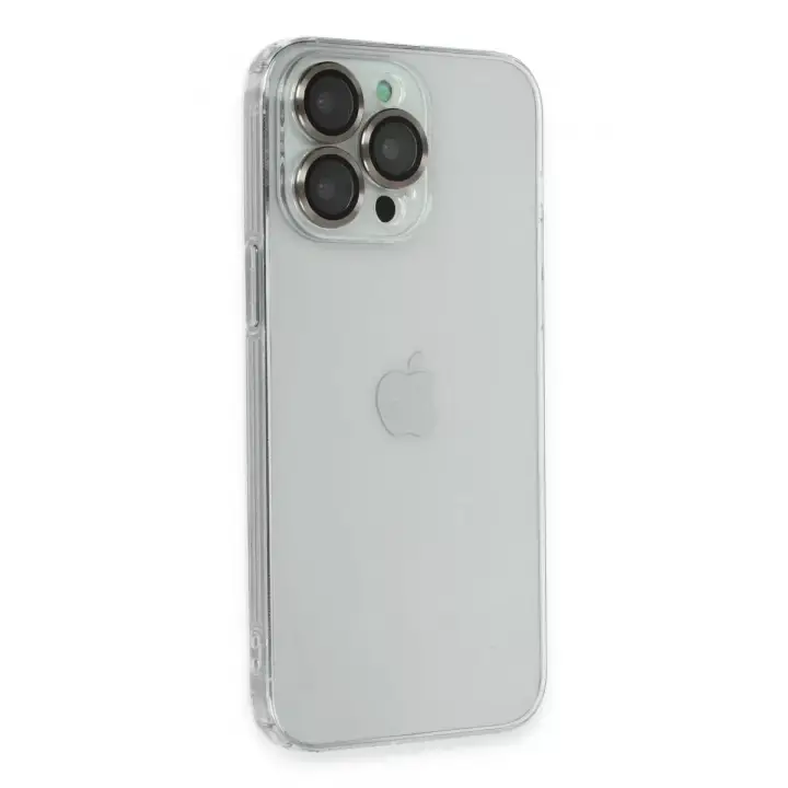 Newface Apple iPhone 13 Pro Kılıf Luko Lens Silikon -Yeşil