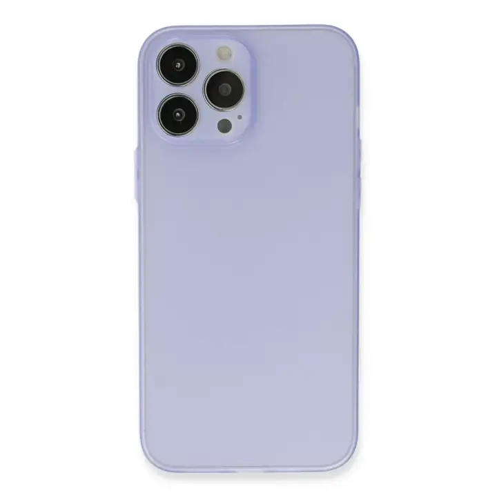 Newface Apple iPhone 13 Pro Kılıf Puma Silikon - Mor