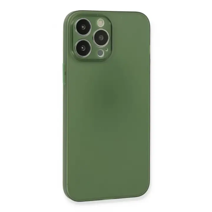 Newface Apple iPhone 13 Pro Kılıf Puma Silikon - Yeşil
