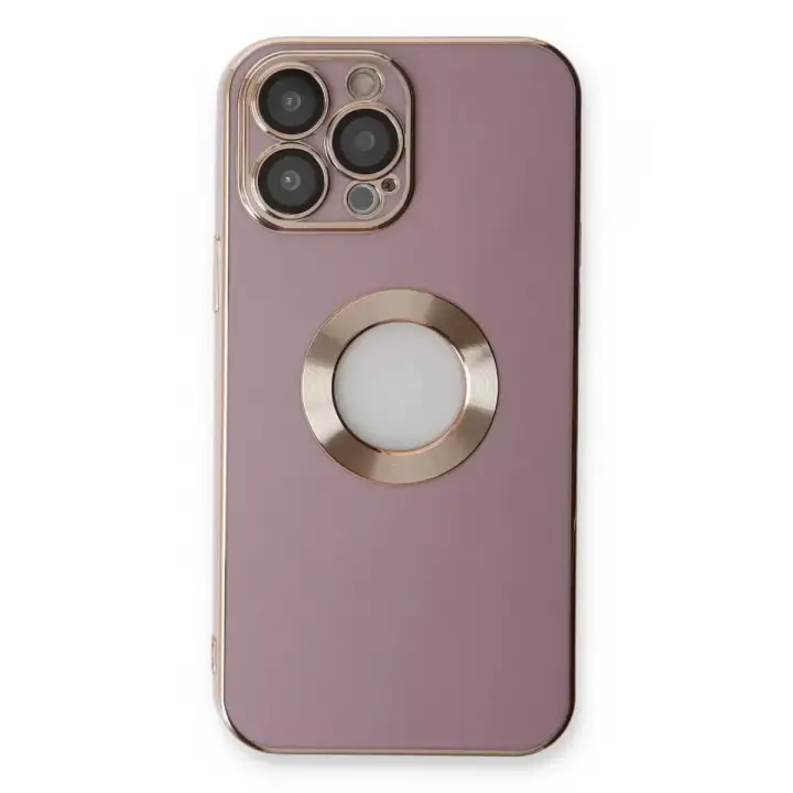 Newface Apple iPhone 13 Pro Kılıf Store Silikon - Mor