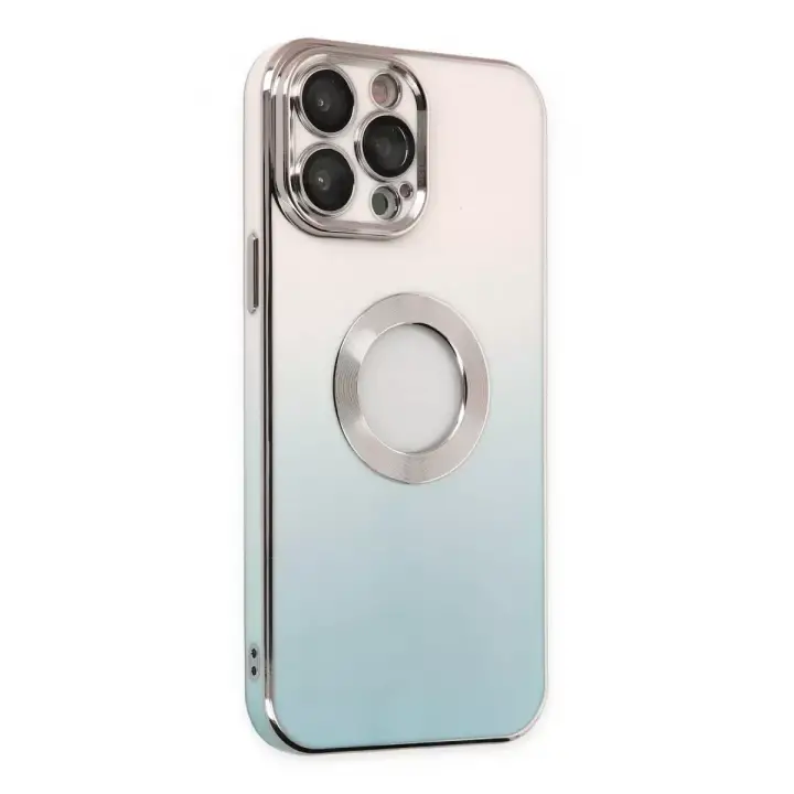 Newface Apple iPhone 13 Pro Max Kılıf Best Silikon - Turkuaz