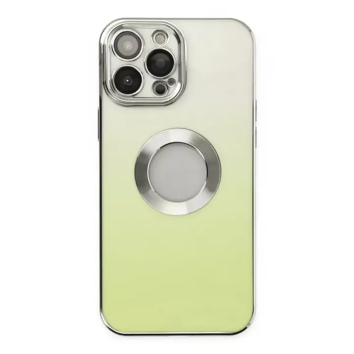 Newface Apple iPhone 13 Pro Max Kılıf Best Silikon - Yeşil