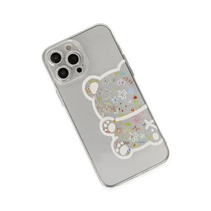Newface iPhone 13 Pro Max Kılıf Lucky Silikon - Lucky 4