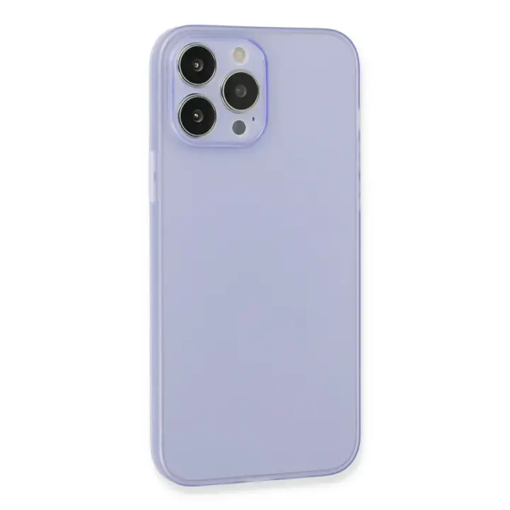 Newface iPhone 13 Pro Max Kılıf Puma Silikon - Mor