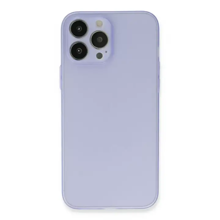 Newface Apple iPhone 13 Pro Max Kılıf Puma Silikon - Mor