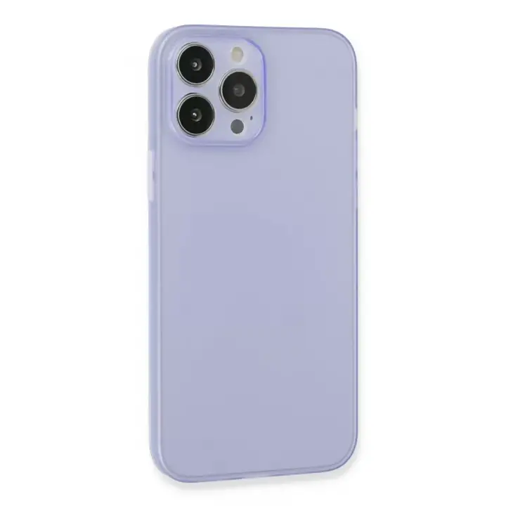 Newface Apple iPhone 13 Pro Max Kılıf Puma Silikon - Mor