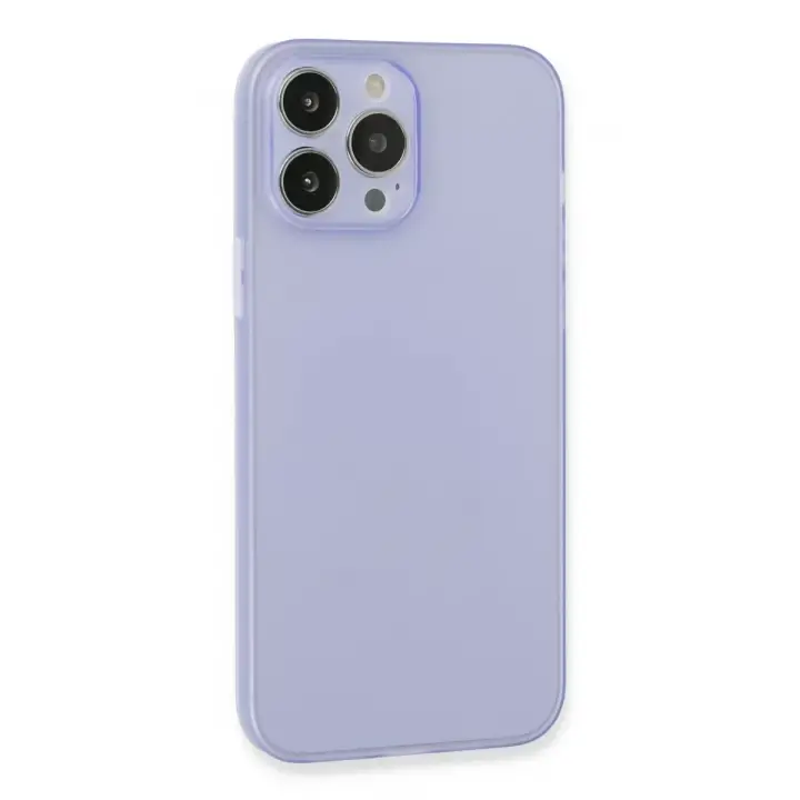 Newface Apple iPhone 13 Pro Max Kılıf Puma Silikon - Mor