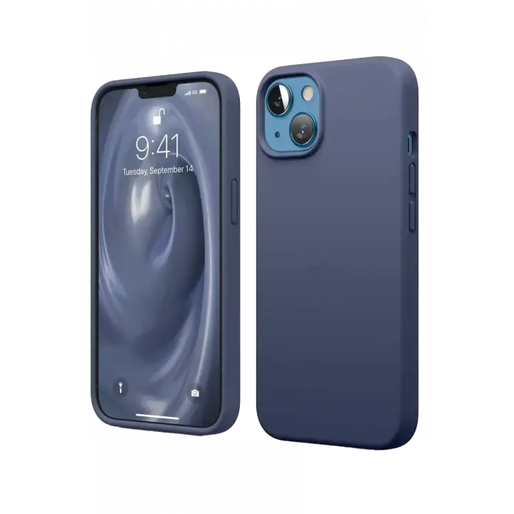Newface Apple iPhone 14 Kılıf First Silikon - Lacivert