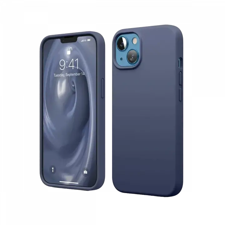 Newface Apple iPhone 14 Kılıf First Silikon - Lacivert