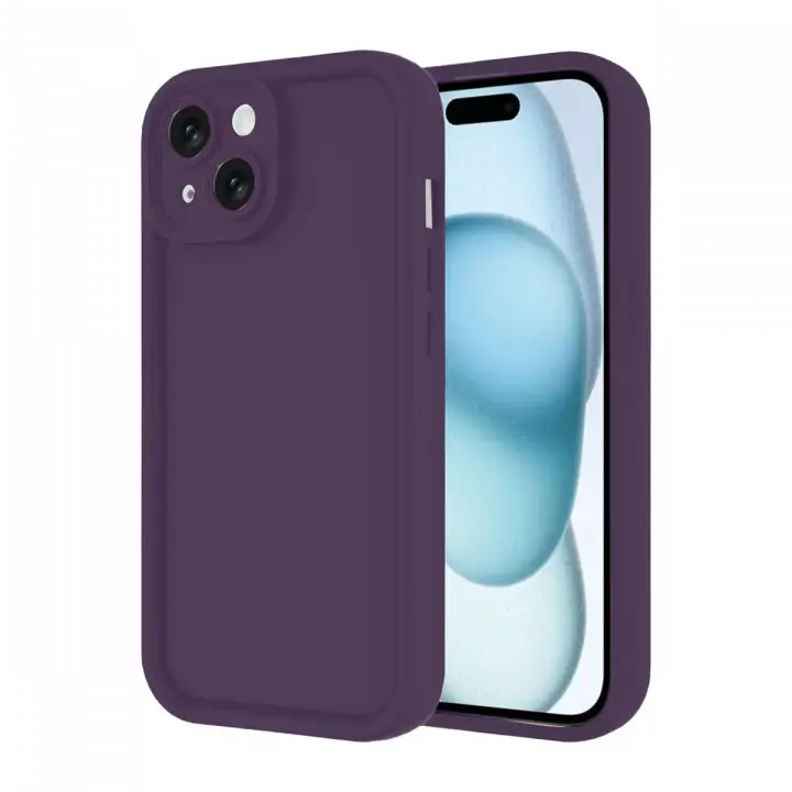 Newface iPhone 14 Kılıf Viera Silikon - Mor