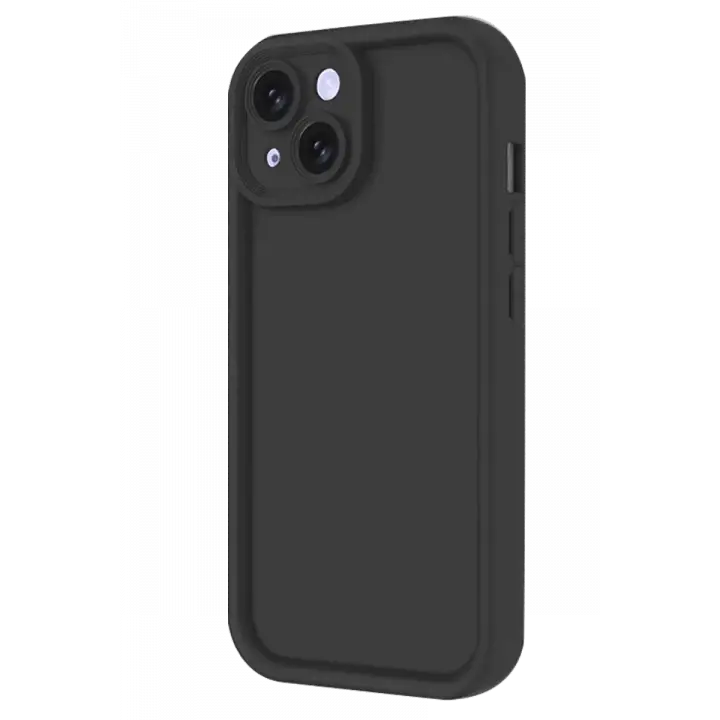 Newface Apple iPhone 14 Kılıf Viera Silikon - Siyah