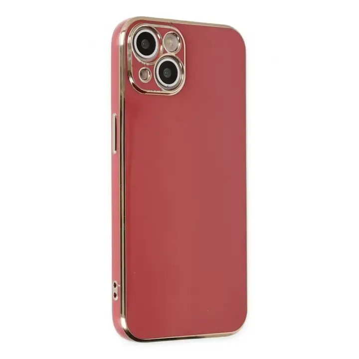 Newface Apple iPhone 14 Kılıf Volet Silikon - Kırmızı