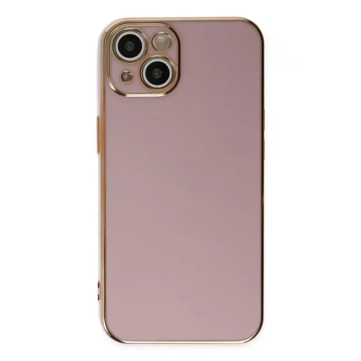 Newface Apple iPhone 14 Kılıf Volet Silikon - Mor