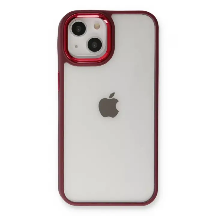 Newface Apple iPhone 14 Plus Kılıf Dora Kapak - Kırmızı
