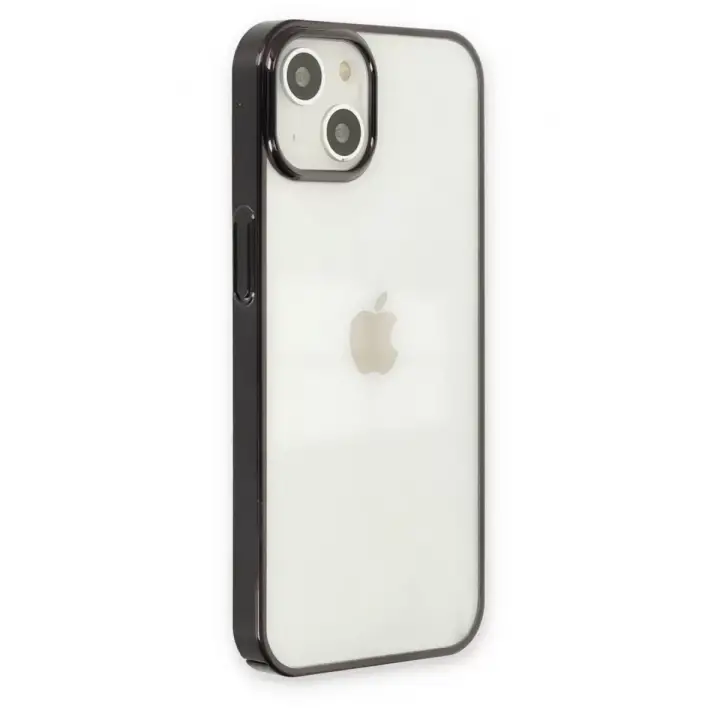 Newface Apple iPhone 14 Plus Kılıf Element Silikon - Siyah
