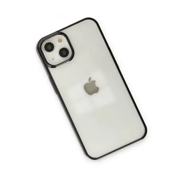 Newface Apple iPhone 14 Plus Kılıf Element Silikon - Siyah