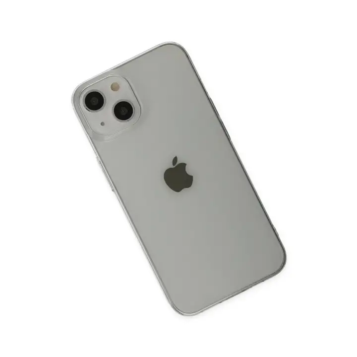 Newface iPhone 14 Plus Kılıf Pc Sert Şeffaf Kapak - Şeffaf