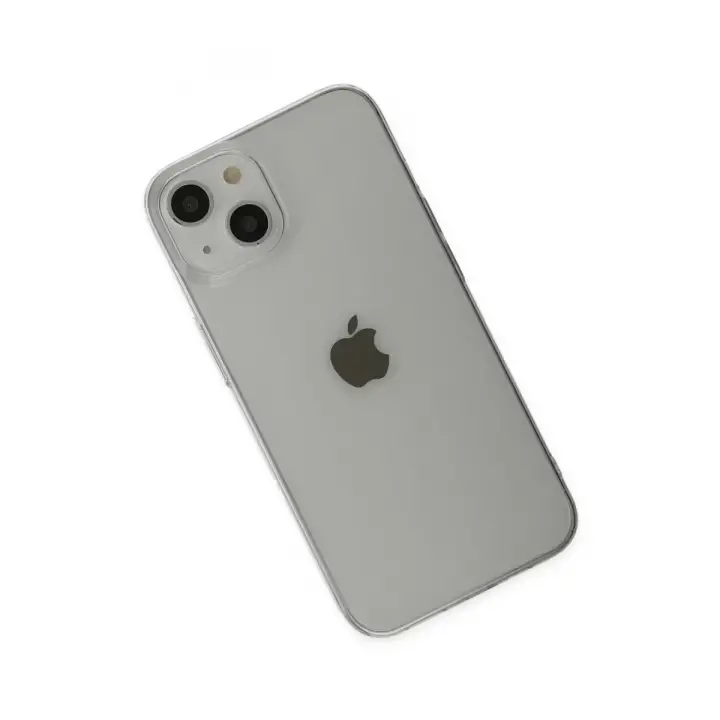 Newface Apple iPhone 14 Plus Kılıf Pc Sert Şeffaf Kapak - Şeffaf