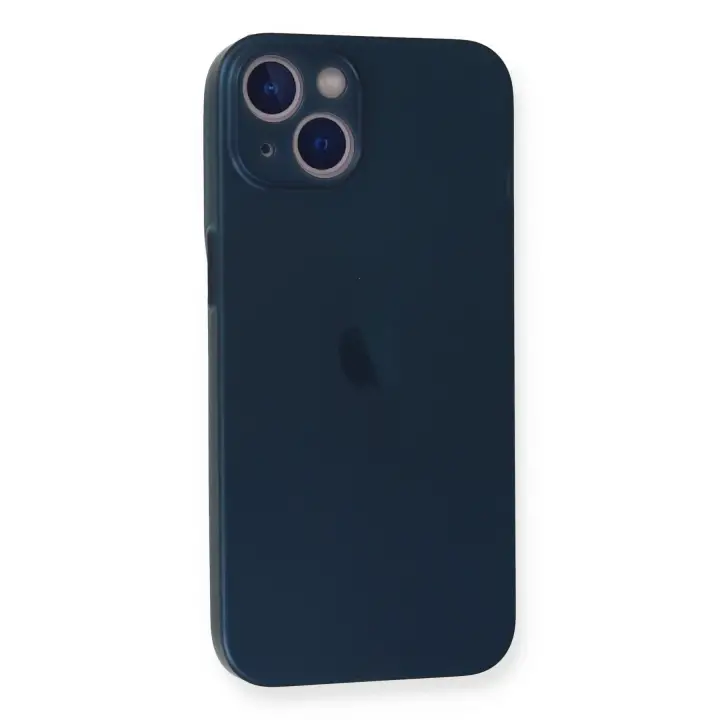 Newface iPhone 14 Plus Kılıf PP Ultra İnce Kapak - Mavi