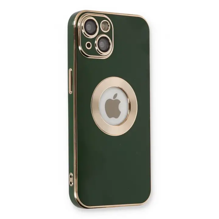 Newface Apple iPhone 14 Plus Kılıf Store Silikon - Yeşil