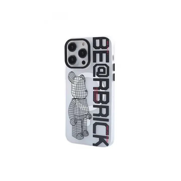 Newface Apple iPhone 14 Pro Kılıf Apollo Magneticsafe Desenli Kapak - Apollo Şeffaf - 1