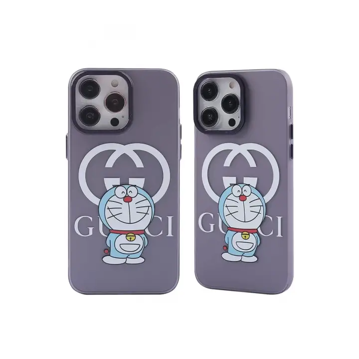 Newface iPhone 14 Pro Kılıf Prada Desenli Kapak - Prada Mor - 3