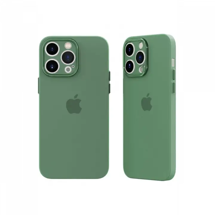 Newface iPhone 14 Pro Kılıf Puma Silikon - Yeşil