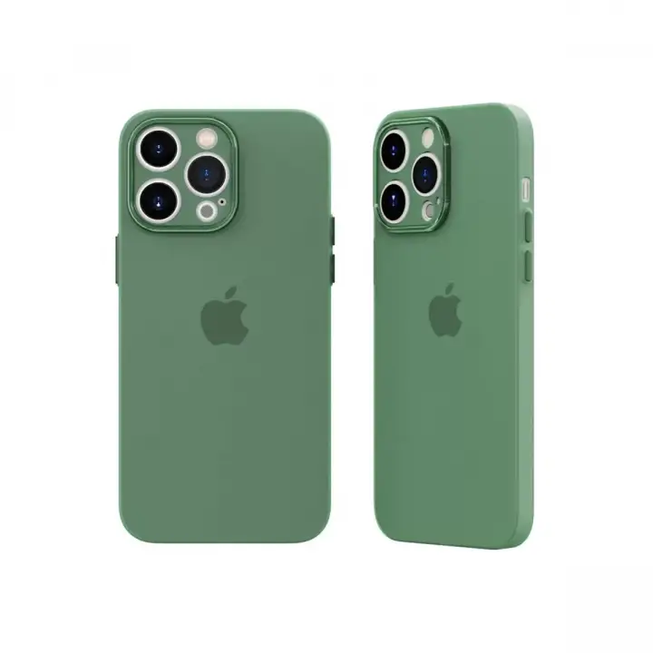 Newface Apple iPhone 14 Pro Kılıf Puma Silikon - Yeşil