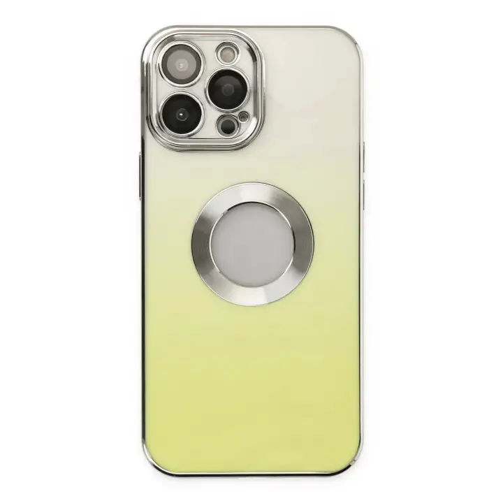 Newface Apple iPhone 14 Pro Max Kılıf Best Silikon - Sarı