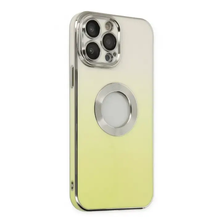 Newface Apple iPhone 14 Pro Max Kılıf Best Silikon - Sarı
